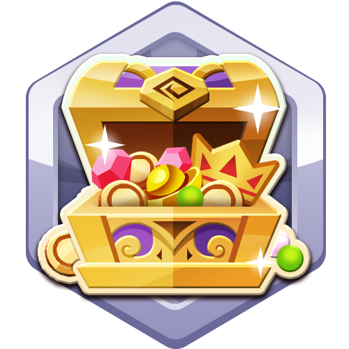 【馭馬迎春財運滾滾馬上發財】 徽章