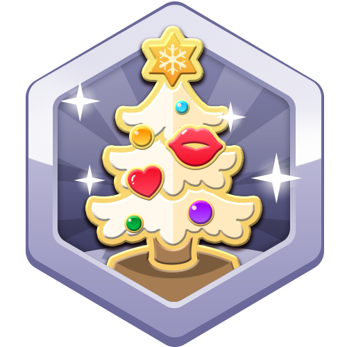 【Merry Kissmas親親我的聖誕寶貝】 徽章